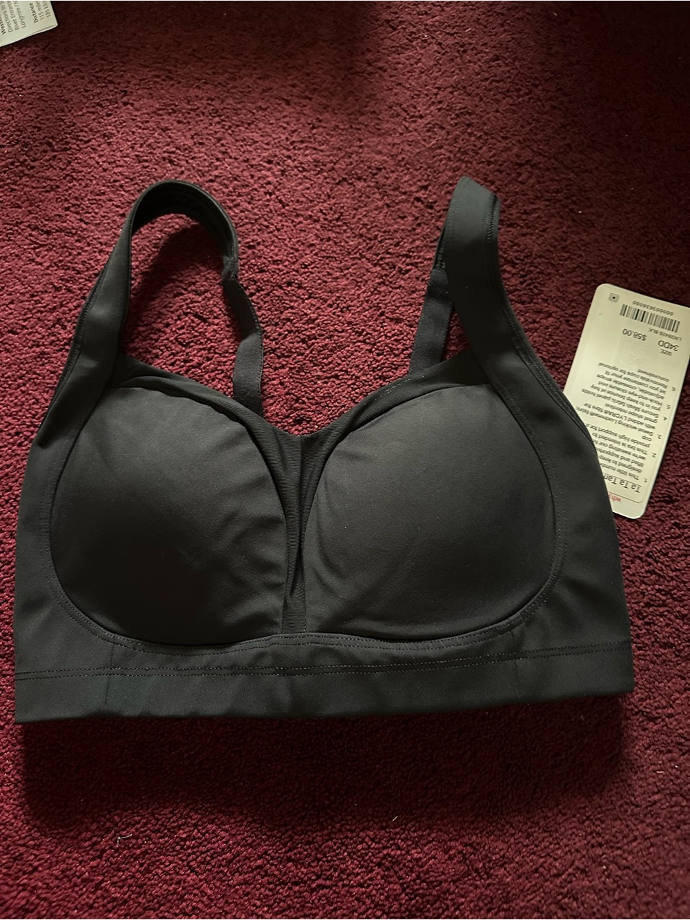 Lululemon Ta Ta Tanner Black Women's Bea